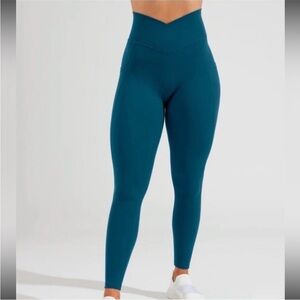 Buffbunny Monarch Secret Garden Teal Leggings